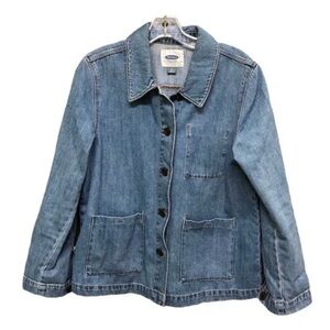 Old Navy denim jacket, never worn. Size small.